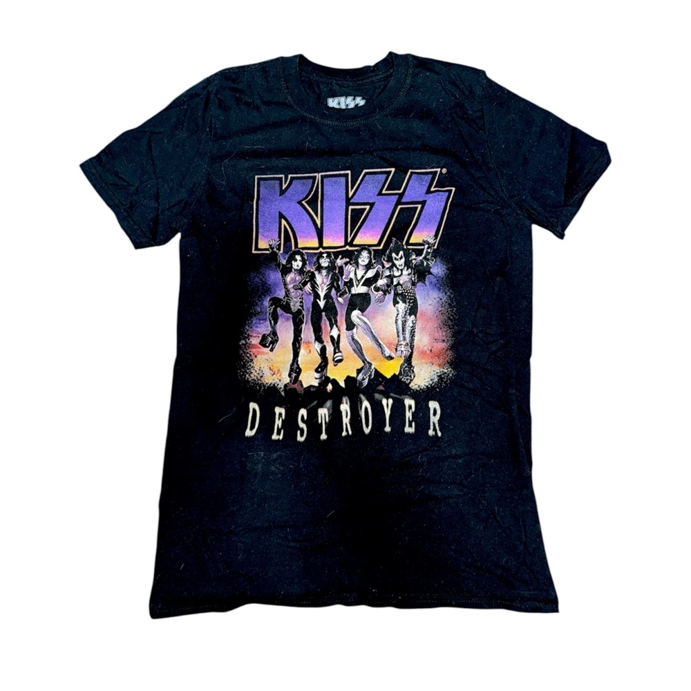 KISS band tee
